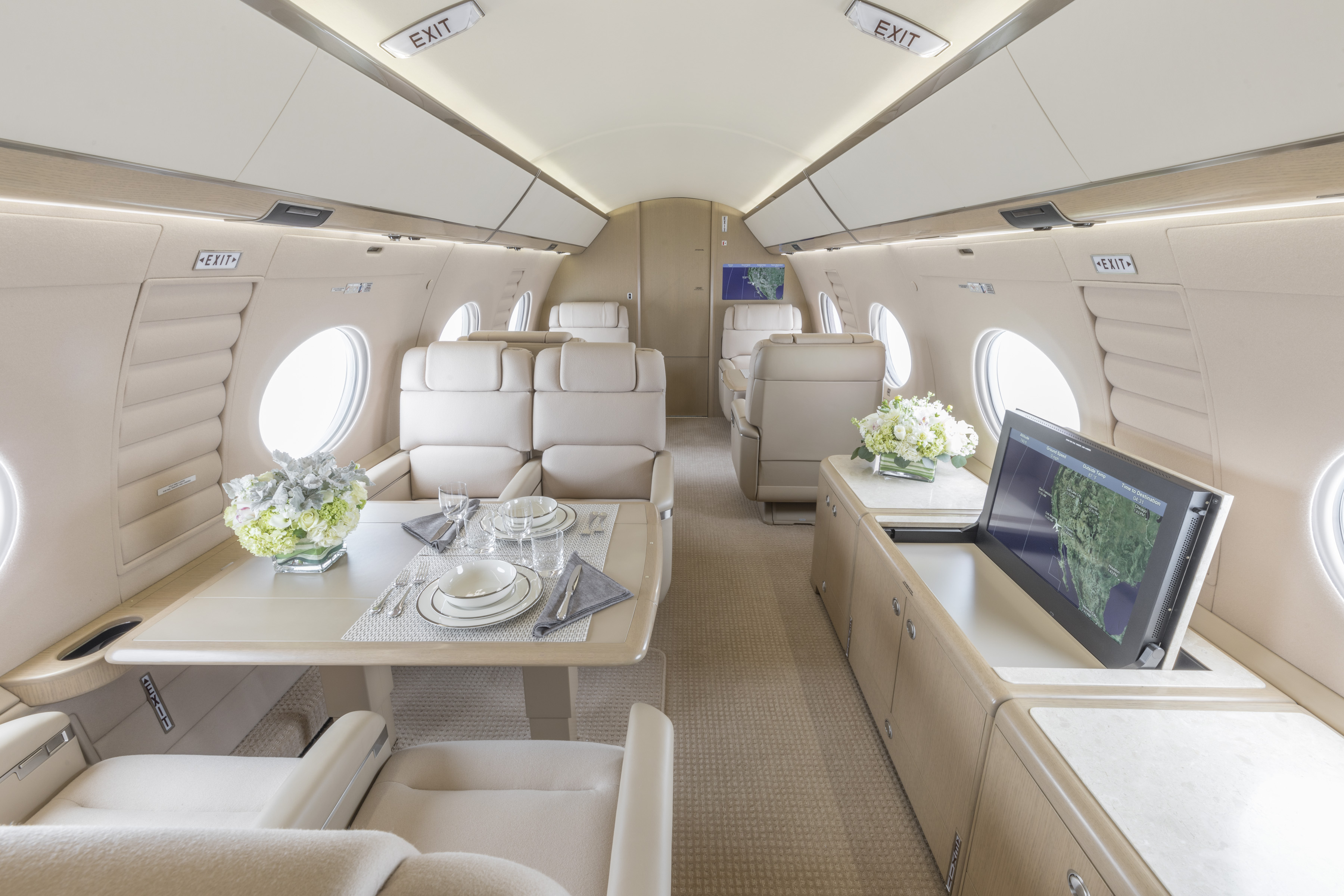 G650 Interior Photo Gallery - Skybird Aviation